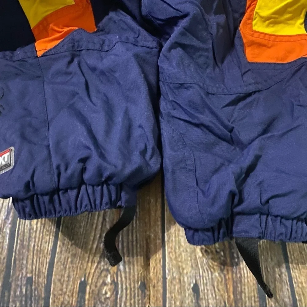 Spyder Tommy Moe Ski Suit Snow Vintage Two Piece Yellow Black Coverall